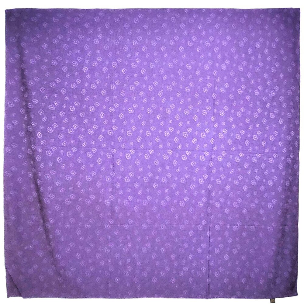 NWT Double Sided Silk Scarf 52"x52" Large Square Shawl Wrap 3403
